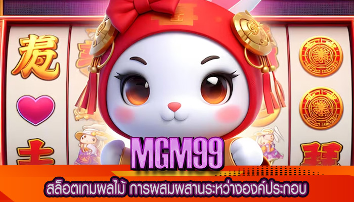 สล็อตเกมผลไม้ การผสมผสานระหว่างองค์ประกอบ